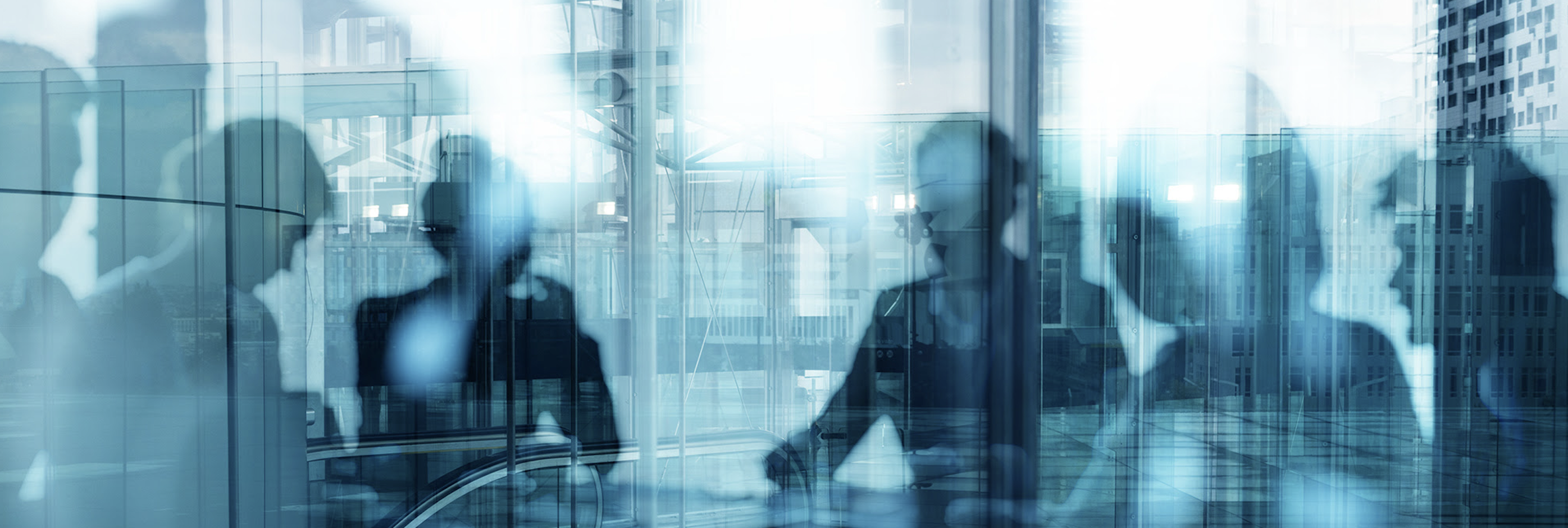 abstract meeting room