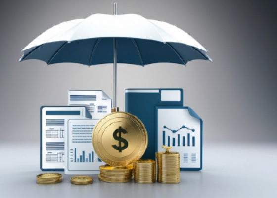 money and assets under umbrella